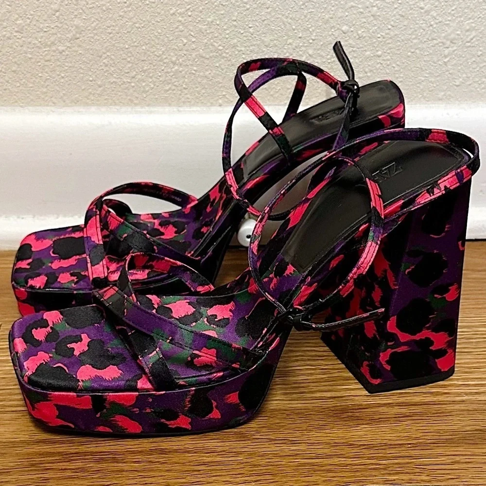 Zara square toe